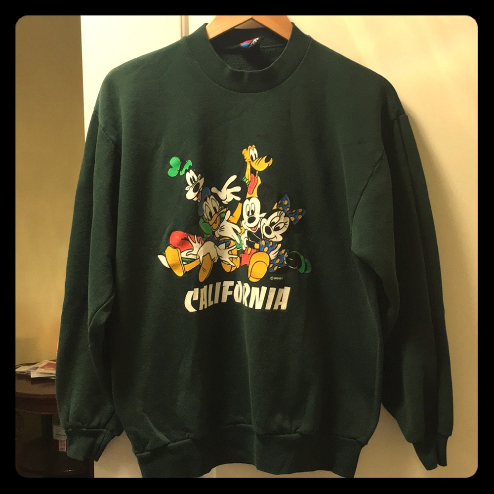 Vintage Sweat Shirt Velva Sheen Mickey Unlimited
